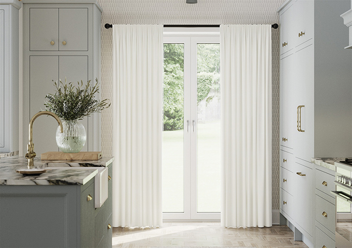 Vienna, Seashell White - Made to Measure Curtains - Image 3